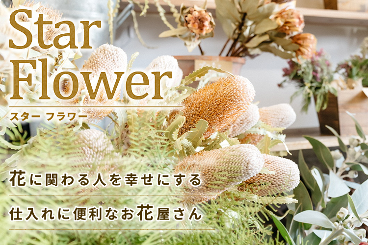 京都 木津川のお花屋さんスターフラワー